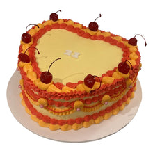 गैलरी व्यूवर में इमेज लोड करें, हार्ट विंटेज केक