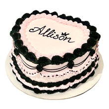 गैलरी व्यूवर में इमेज लोड करें, हार्ट विंटेज केक