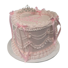 गैलरी व्यूवर में इमेज लोड करें, हार्ट विंटेज केक