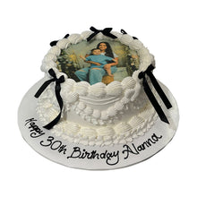 Load image into Gallery viewer, Vintage with Bow Ribbons Cake