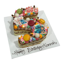 Load image into Gallery viewer, Letter or Number Cake