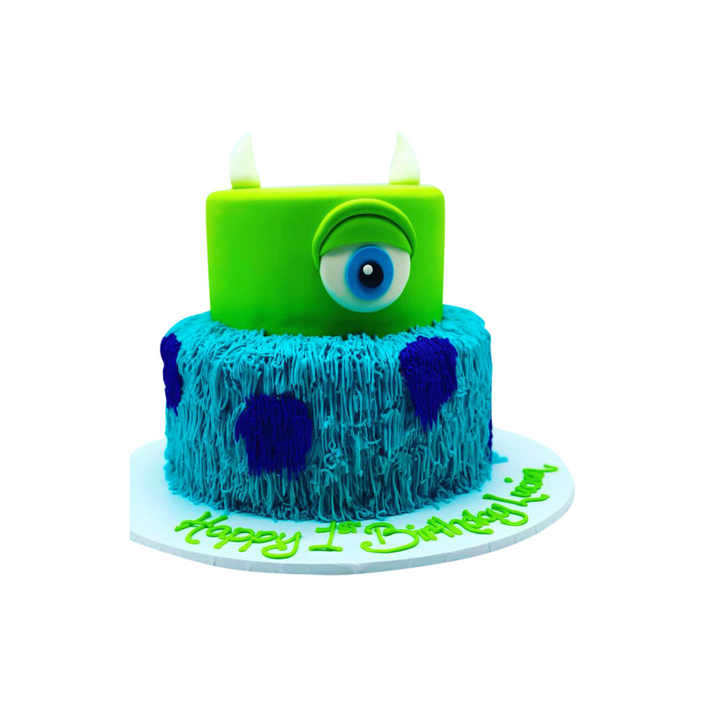 birthday cake monsters inc Monsters Inc Theme Cake