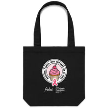 Load image into Gallery viewer, Pink Up Poles Charity Canvas Tote – Personalised

