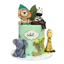 Load image into Gallery viewer, Jungle Buttercream Themed Cake (4)
