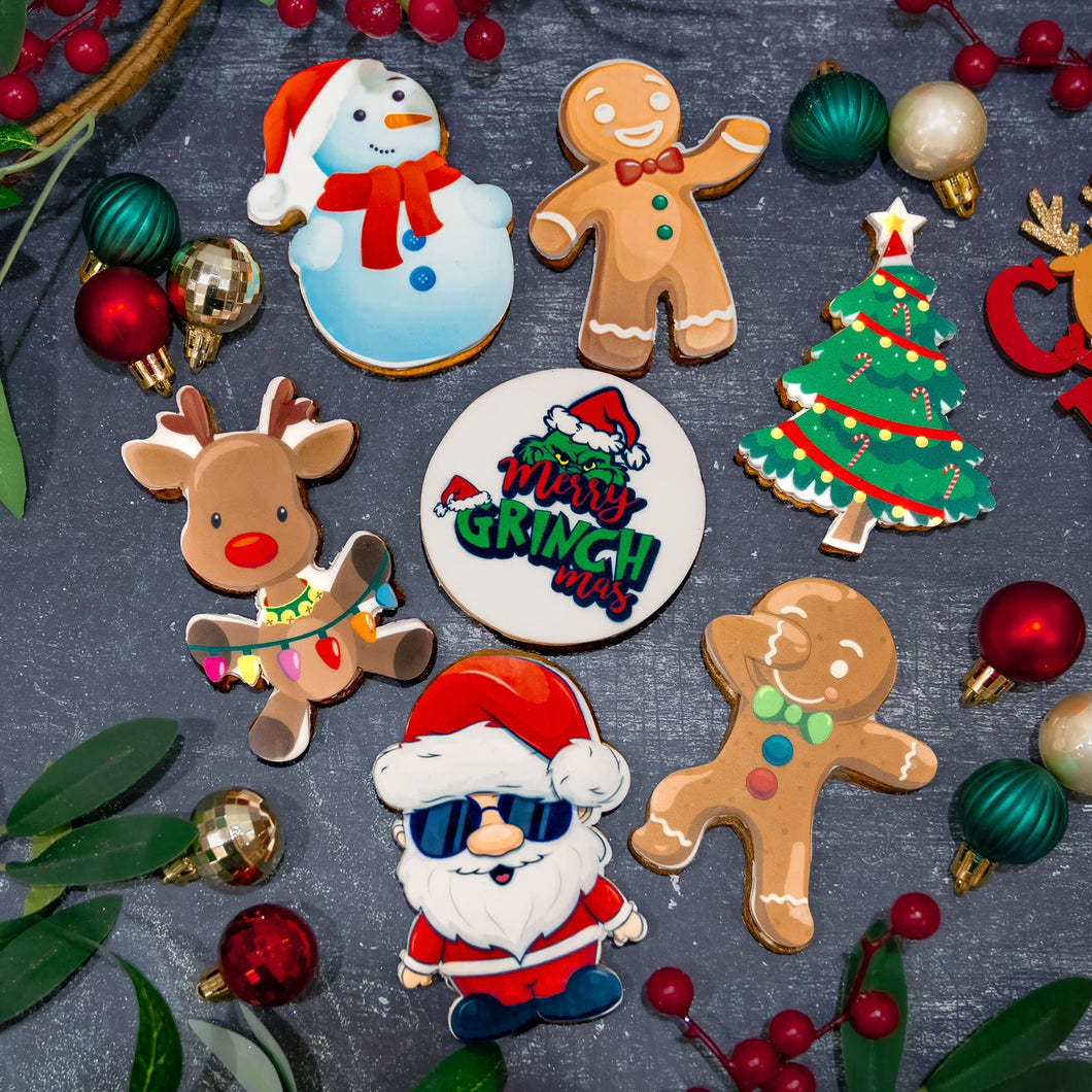 Christmas Fondant Cookies