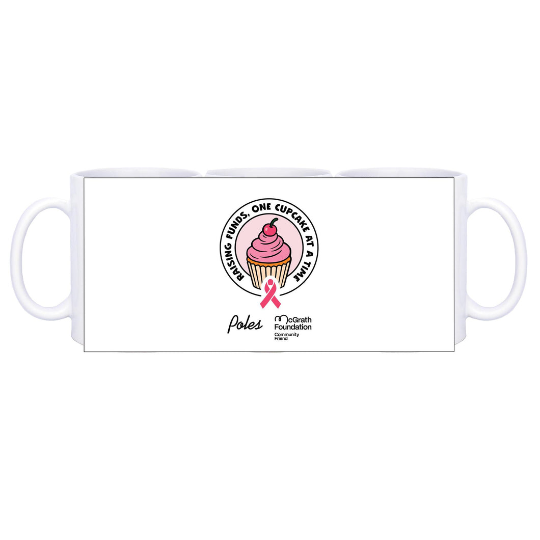 Pink Up Poles Charity Mug – Premium White 11oz