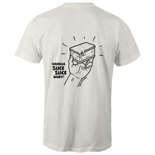 गैलरी व्यूवर में इमेज लोड करें, Vanilla Slice Slice Baby! - Men&#39;s Staple Tee (Design 2)
