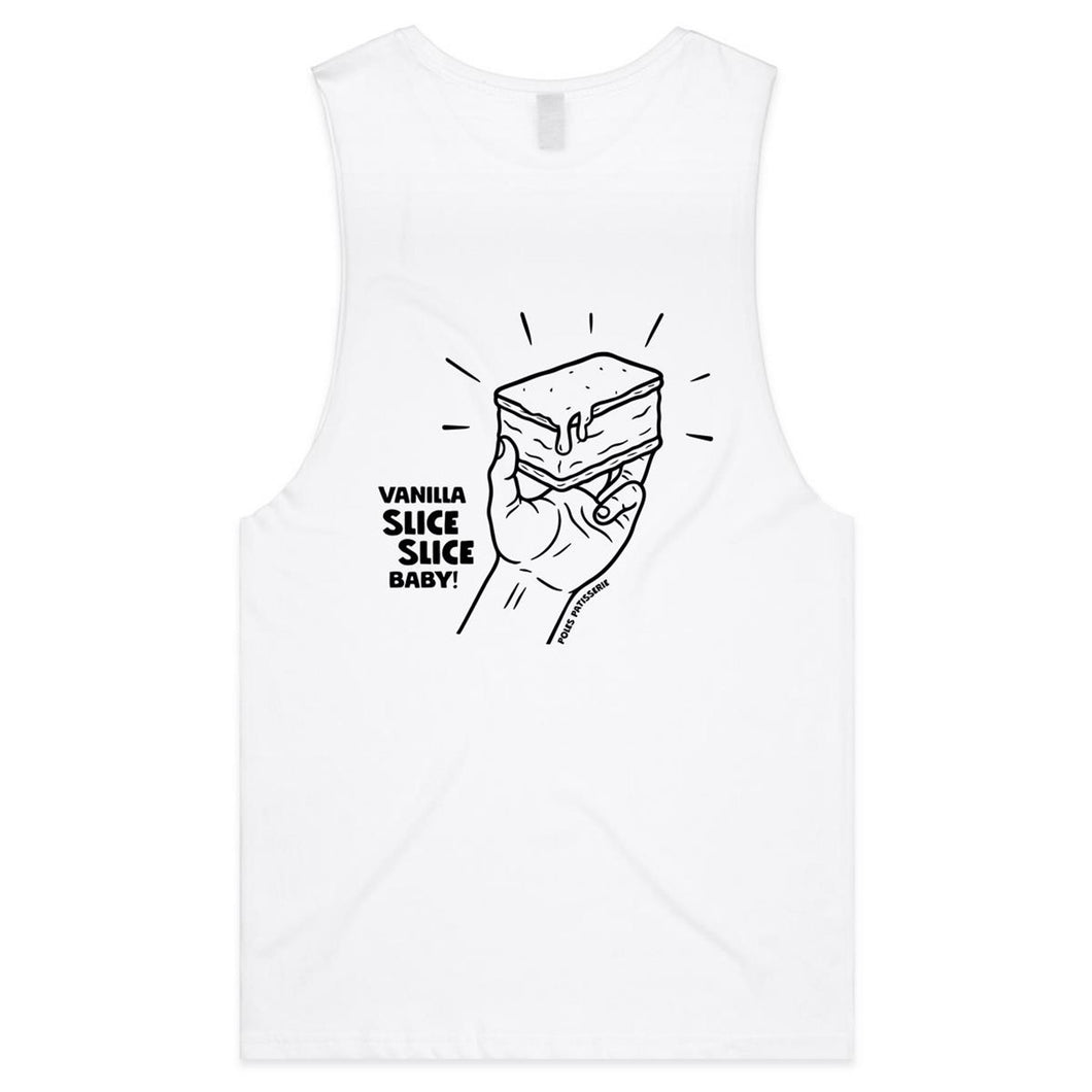 Vanilla Slice Slice Baby! Mens Tank Top Tee