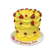 Load image into Gallery viewer, Vintage Round Style Cake
