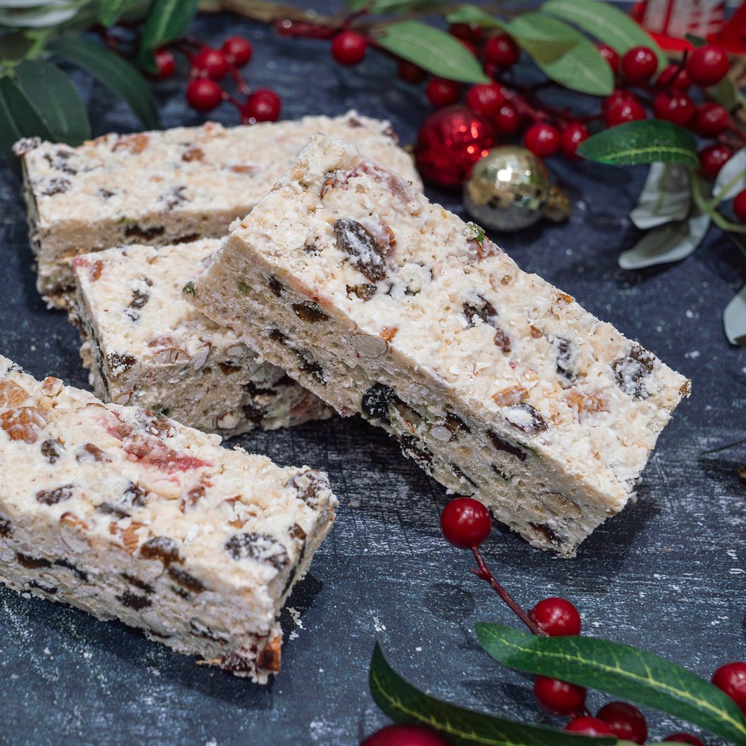 White Christmas Slice