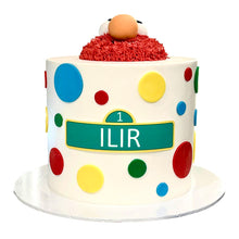 गैलरी व्यूवर में इमेज लोड करें, Elmo Sesame Street Theme Cake (2)

