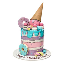 Load image into Gallery viewer, Cartoon Style Dessert Cake
