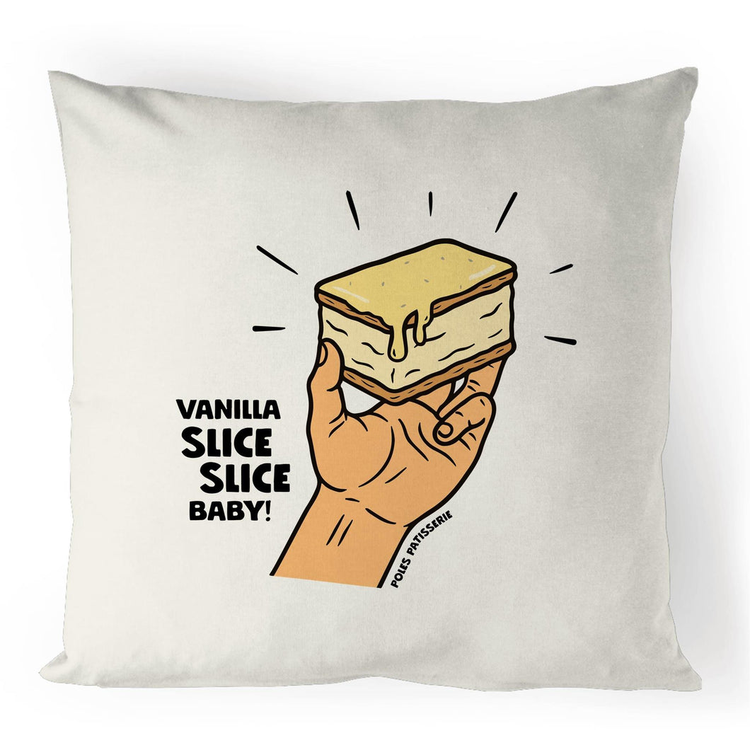 Poles Patisserie 100% Linen Cushion Cover – 50cm x 50cm