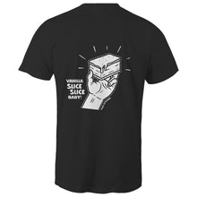 गैलरी व्यूवर में इमेज लोड करें, Vanilla Slice Slice Baby! - Men&#39;s Staple Tee (Design 3)
