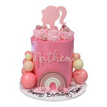 Load image into Gallery viewer, Barbie Themed Cake
