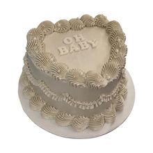 गैलरी व्यूवर में इमेज लोड करें, हार्ट विंटेज केक
