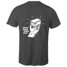 गैलरी व्यूवर में इमेज लोड करें, Vanilla Slice Slice Baby! - Men&#39;s Staple Tee (Design 3)
