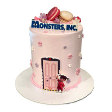 Load image into Gallery viewer, Monsters Inc Theme Cake (2)
