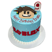 Load image into Gallery viewer, Roblox Theme Cake (2)
