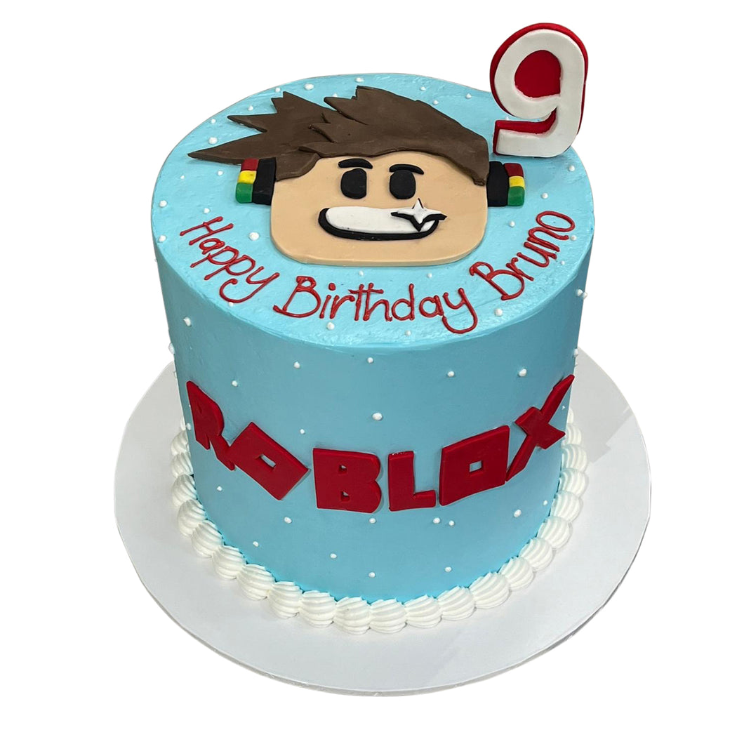 Roblox Theme Cake (2)