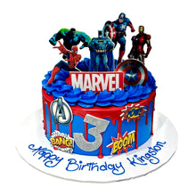 गैलरी व्यूवर में इमेज लोड करें, The Avengers Plus Batman Theme Cake
