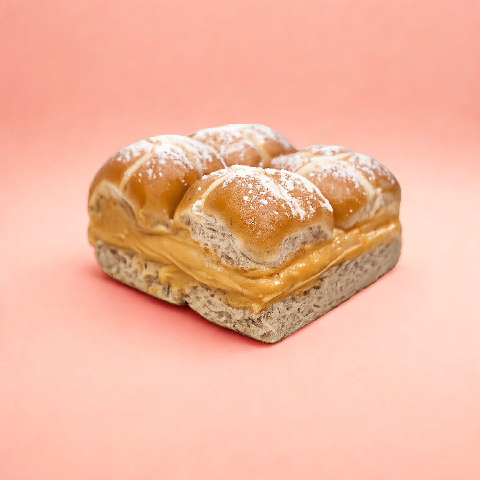 Filled Hot Cross Buns 4Pack Poles Patisserie Filled Hot Cross Buns 4Pack Poles Patisserie