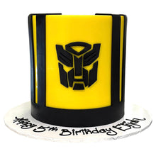 Load image into Gallery viewer, Bumbble Bee Transformer Cake
