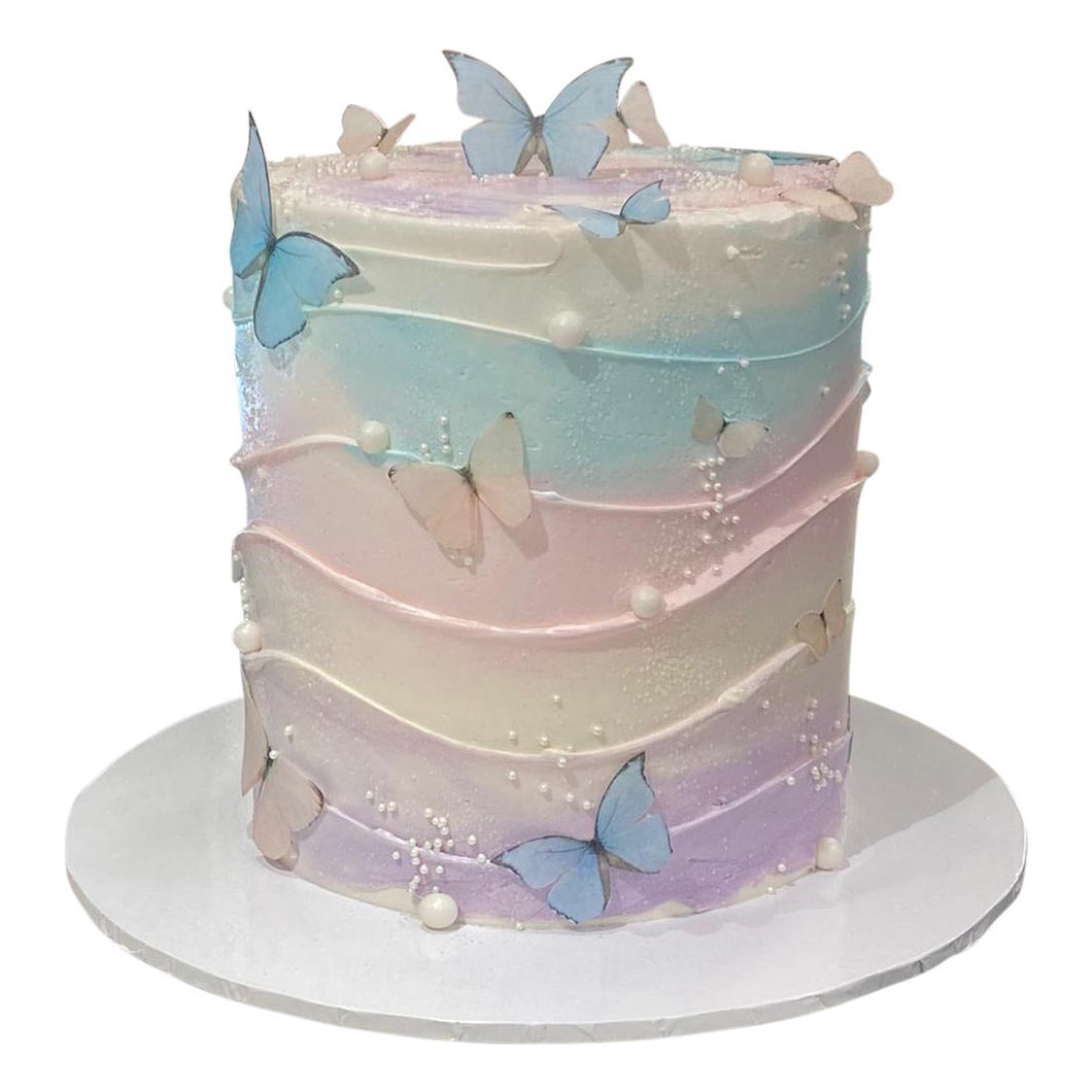 Butterfly Theme Cake