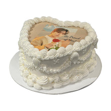 गैलरी व्यूवर में इमेज लोड करें, हार्ट विंटेज केक
