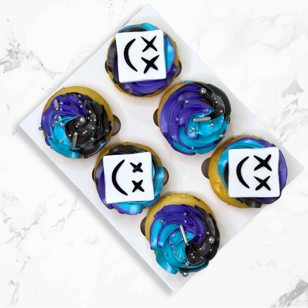 Gluten Free DJ Marshmallow Cupcakes