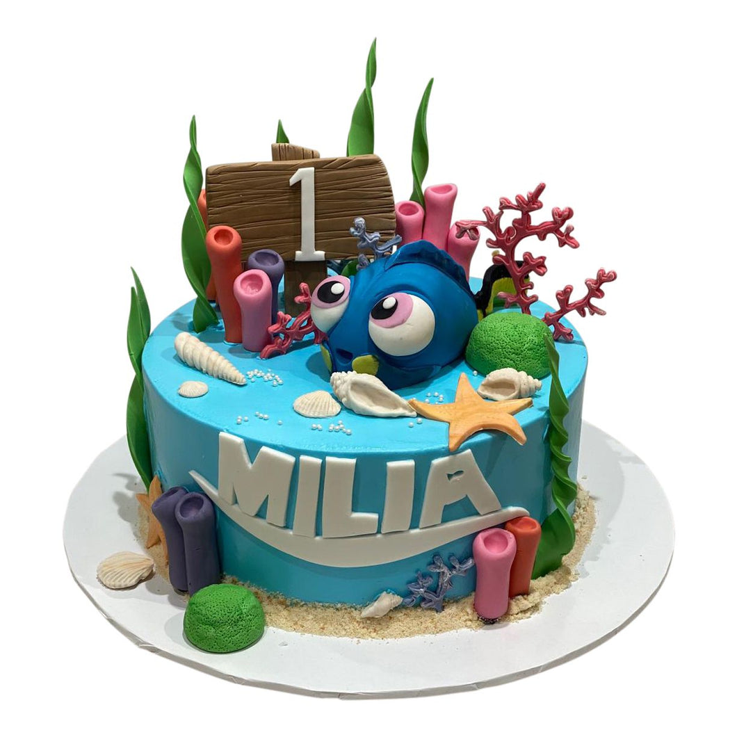 Finding Nemo/Dory Themed Cake