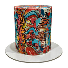 Load image into Gallery viewer, Graffiti Themed Cake
