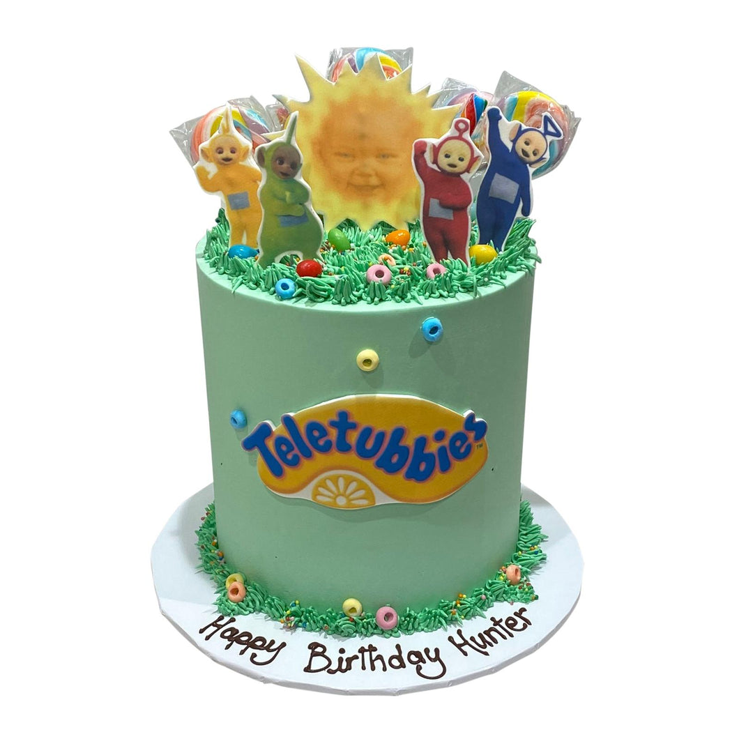 Teletubbies Theme Cake