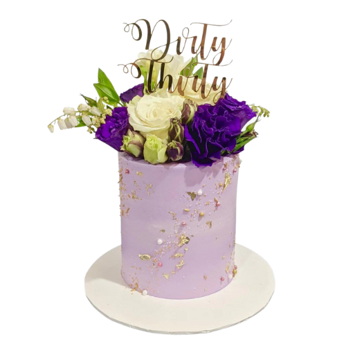 Pretty in Purple Cake
