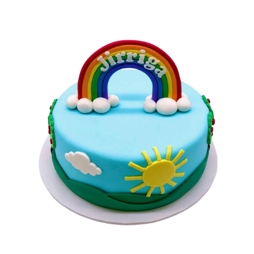 Sky Rainbow Cake