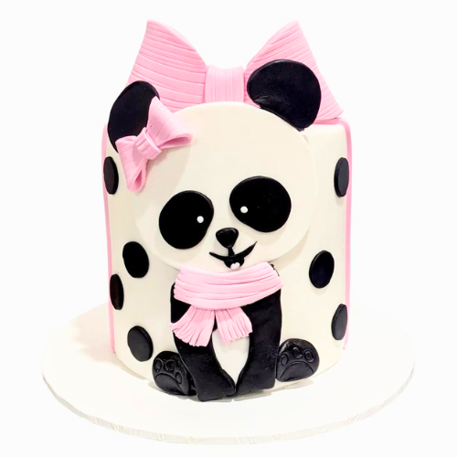 पांडा लंबा केक