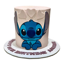 Load image into Gallery viewer, Lilo &amp; Stitch Theme Cake
