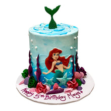 Load image into Gallery viewer, Little Mermaid Cake
