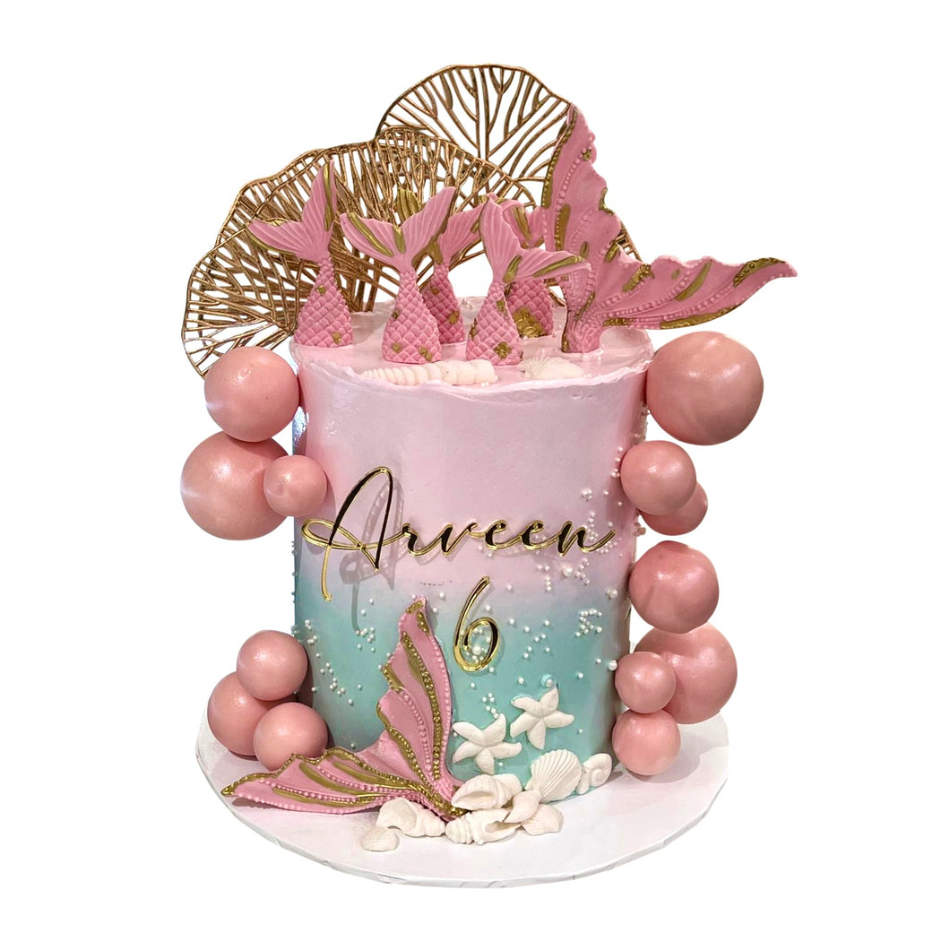 Mermaid Theme Cake (7)