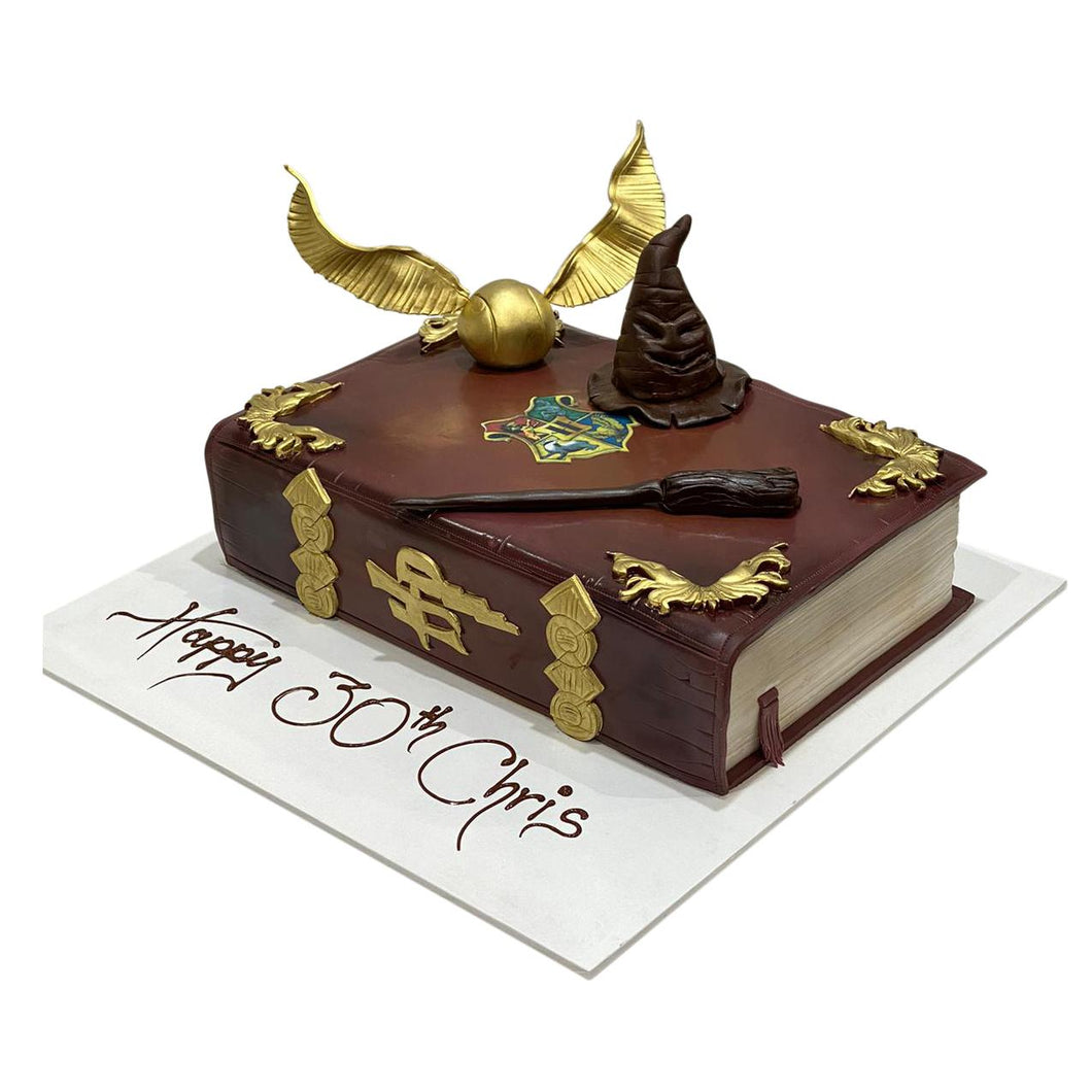 Harry Potter Book Cake