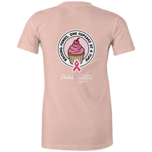 Load image into Gallery viewer, Poles x McGrath Foundation Women T-Shirt (Pinks)
