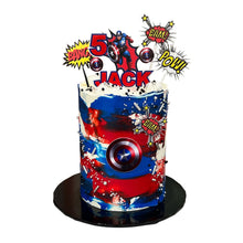 Load image into Gallery viewer, Captain America Themed Cake
