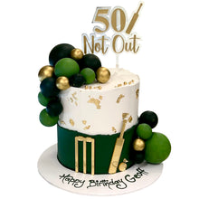 Load image into Gallery viewer, Cricket Themed Cake (2)

