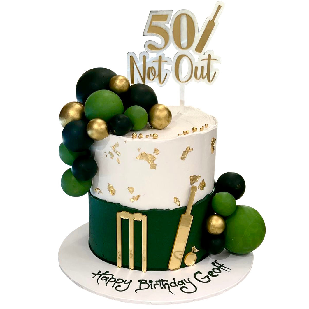 Cricket Themed Cake (2)