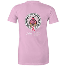Load image into Gallery viewer, Poles x McGrath Foundation Women T-Shirt (Pinks)
