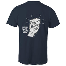 गैलरी व्यूवर में इमेज लोड करें, Vanilla Slice Slice Baby! - Men&#39;s Staple Tee (Design 3)
