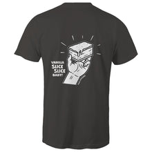 गैलरी व्यूवर में इमेज लोड करें, Vanilla Slice Slice Baby! - Men&#39;s Staple Tee (Design 3)
