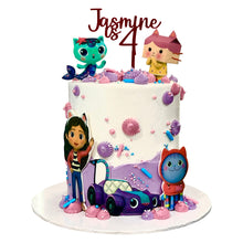 गैलरी व्यूवर में इमेज लोड करें, Gabby Dollhouse Themed Cake
