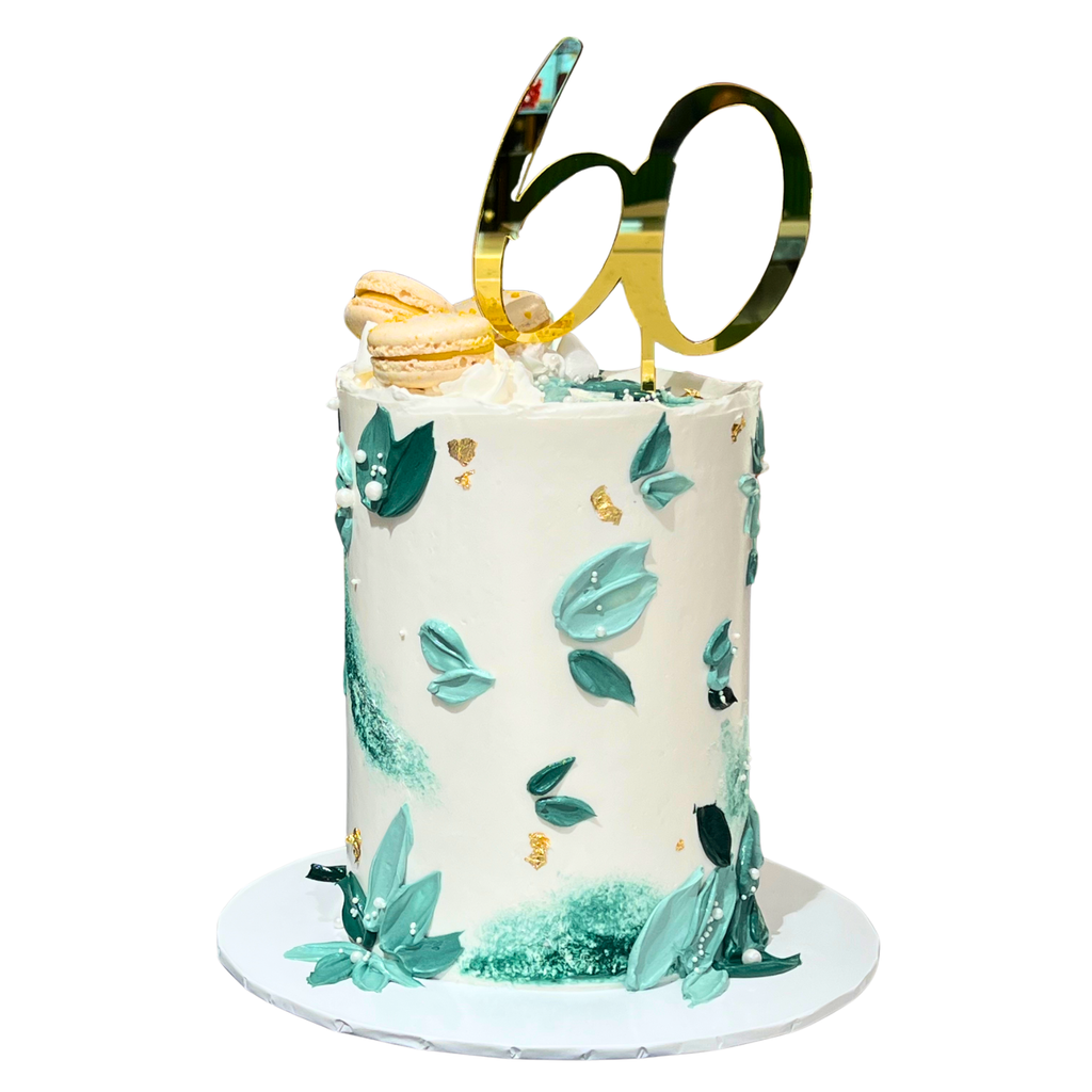 Aqua Canvas Style with Macarons
