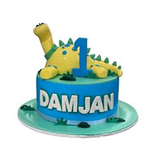 Load image into Gallery viewer, Kids Dinosaur Themed Cake
